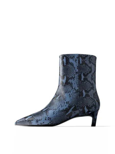 HANDMADE SHOES Cizme glezne STEAL THE SHOW' albastru