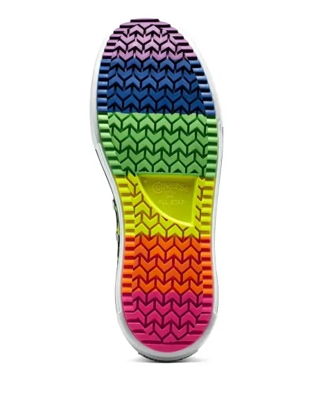 Sneakerși Converse Chuck 70 cu broderie cu platformă alergare alb