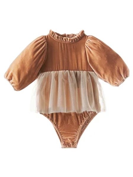 Gyerek body Bebe Organic bézs