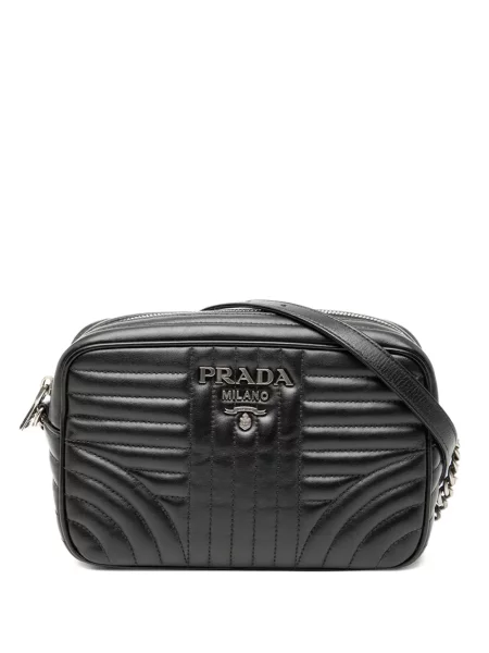 Geanta crossbody Prada Pre-owned fără armătură negru