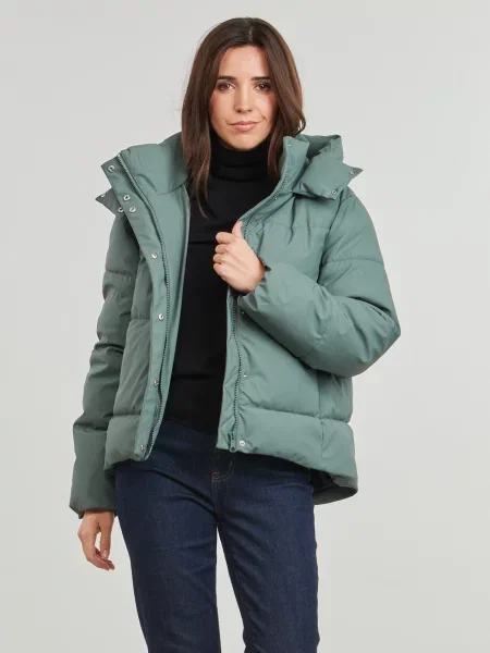 Vero Moda Vatovaná bunda Greta Kylie Zelená modrá