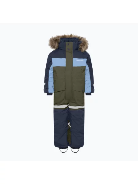 Gyerek síoverál Didriksons Bjärven Cover 5 deep green. Méret: 80 kék