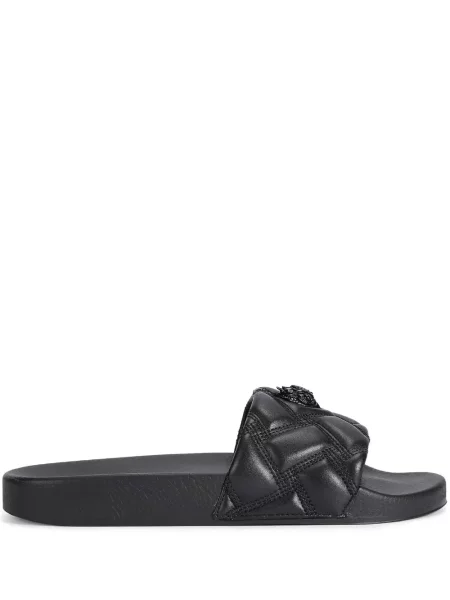 Papuci tip mules Kurt Geiger London negru
