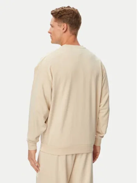 Adidas Džemperis Seasonal Essentials Collegiate French Terry Crew smėlio