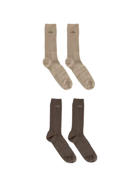 Плетени чорапи Birkenstock бродирани