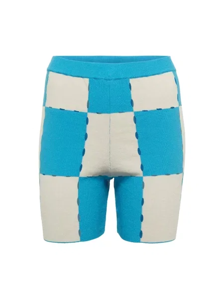 Pantaloni scurți Jacquemus în carouri scurte