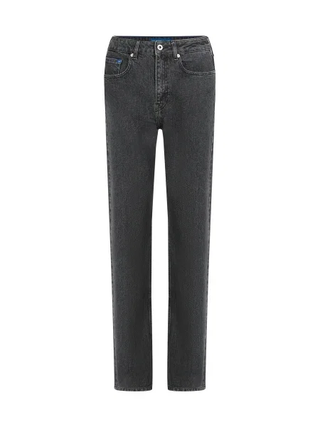 Karl Lagerfeld Jeans Džínsy Straight Fit sivá