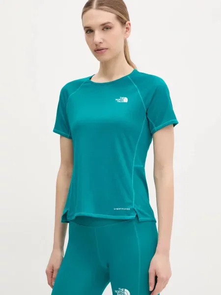 Sportska majica kratkih rukava The North Face Sunriser zelena