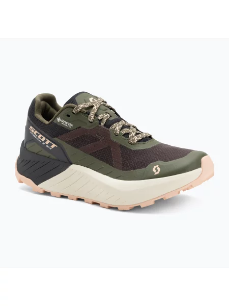 Běžecké boty SCOTT Kinabalu 3 Gore-Tex black/fir green černé