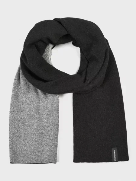 Шарф Emporio Armani серый