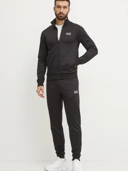 Trenirka Emporio Armani za muškarce crna