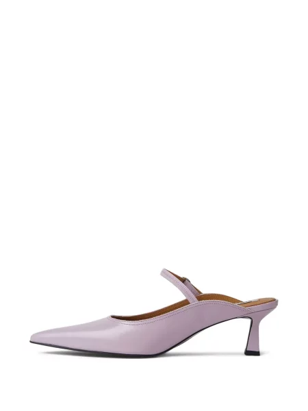 Papuci tip mules Reike Nen din piele violet