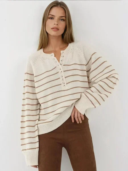 Hiccup Pulover Pullover' bež