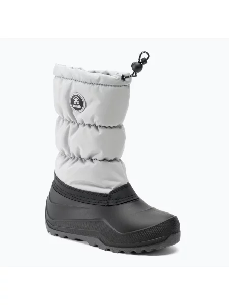Śniegowce chłopięce Kamik Snowcozy light grey szare