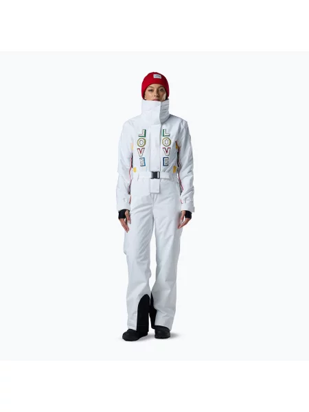 Lyžařská kombinéza Rossignol JCC white bílý