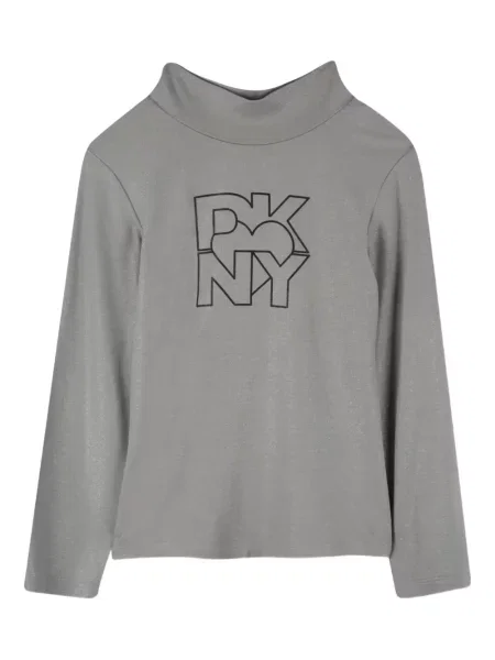Top dziecięcy Dkny szary