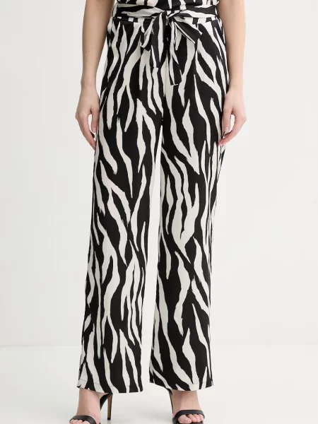 Morgan pantaloni palazzo pentru femei negru