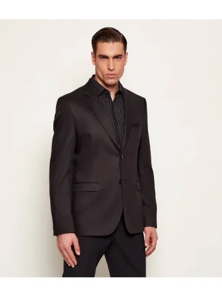 HUGO Zakó | Extra slim fit fekete