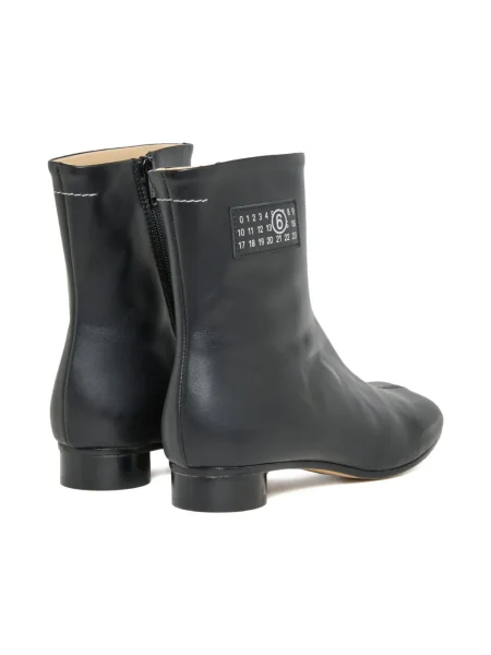 Botki dziecięce Mm6 Maison Margiela czarne