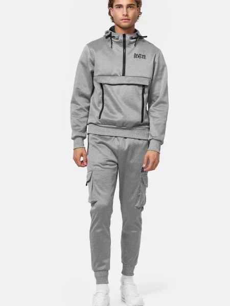 Komplet dresowy Benlee z kapturem szary