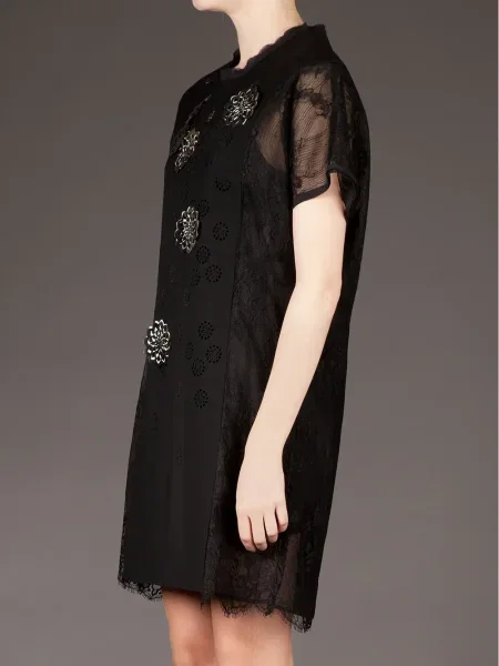 Rochie Sharon Wauchob transparente de costum negru