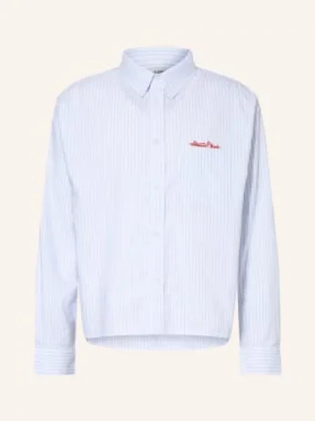 About:Blank Koszula Oxford Comfort Fit blau biała