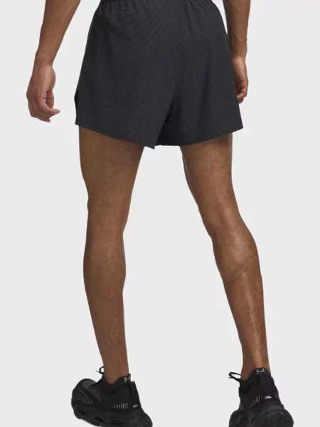 Шорты Under Armour в полоску для бега черные