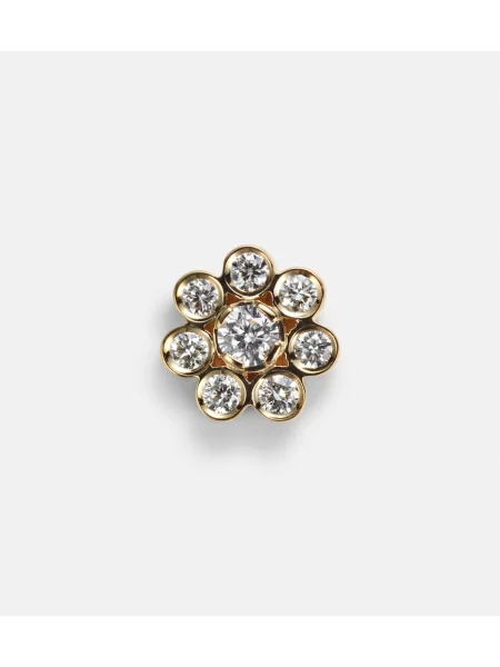 Uhani Sophie Bille Brahe rumena