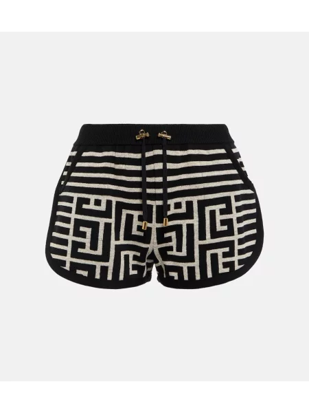 Pantaloni scurți Balmain de lână