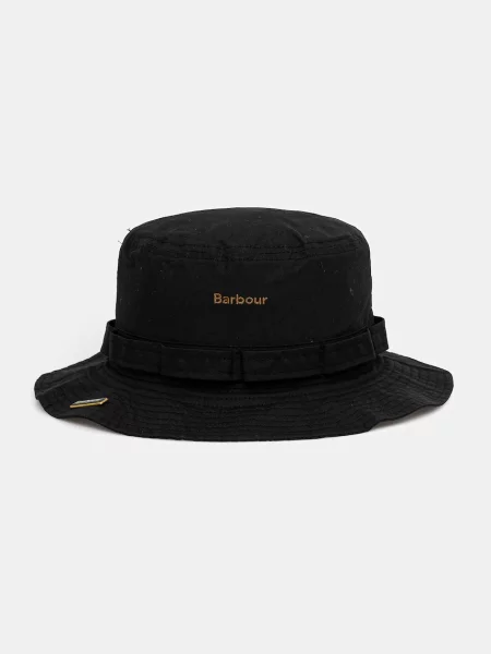 Klobuk Barbour Transport Fisherman črna