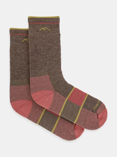 Вълнени чорапи Darn Tough кафяво
