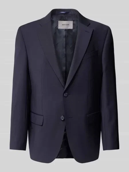 Marynarka z brustaszą model ‘Grant’ Pierre Cardin granatowa