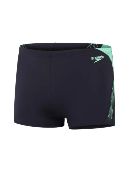 Bokserki kąpielowe Speedo Hyper Boom Splice Aquashort niebieskie