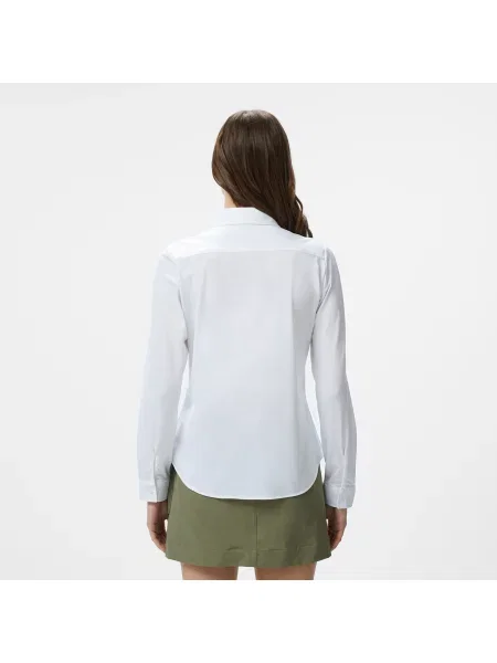 Lacoste Koszula Slim Fit biała