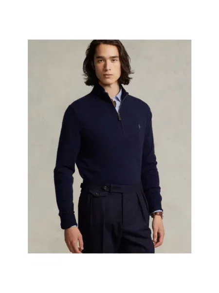 Sweter Polo Ralph Lauren niebieski