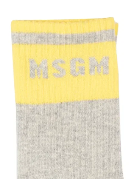 Skarpety dziecięce Msgm szare