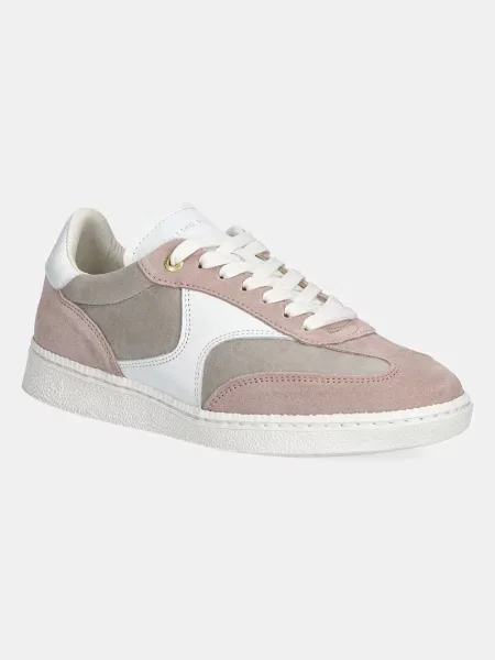 Filling Pieces sneakers din piele intoarsă Sprinter Dice femei roz