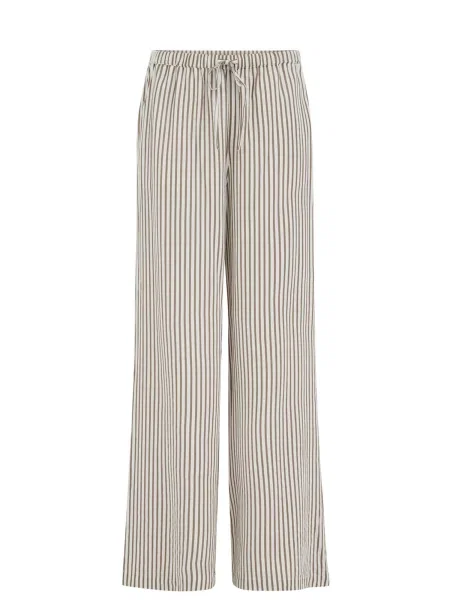 WE Fashion Pantaloni oliv alb