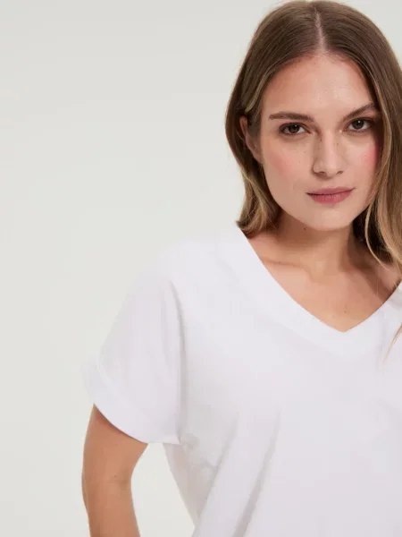 Tricou Marisse alb