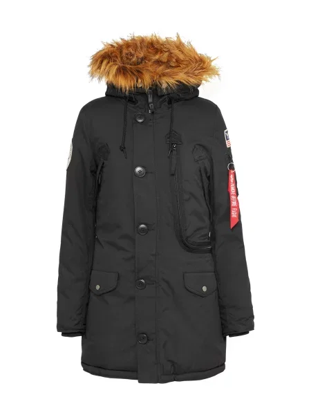 Alpha Industries hanorac Polar Jacket femei de iarna negru
