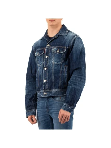 Kurtka Dsquared2 niebieska