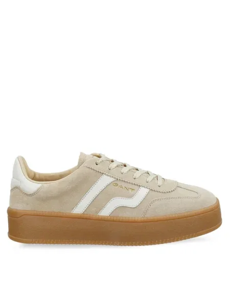Velúr sneaker Gant fehér