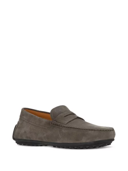 Велурени лоуфъри Tod's сиво