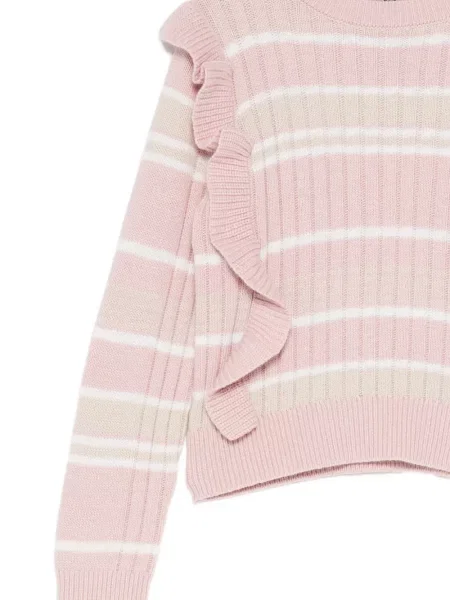 Sweter dziecięcy Emporio Armani różowy