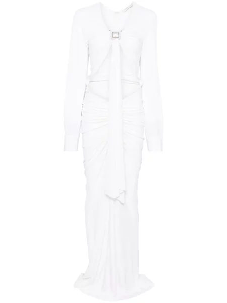 Rochie maxi Christopher Esber alb