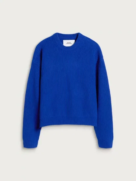 Sweter Daniel Simmons niebieski
