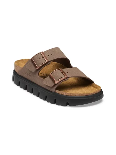 Klapki Birkenstock chunky brązowe