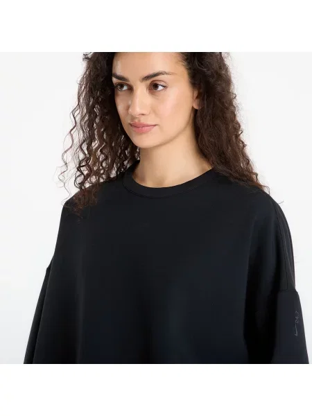 Тениска Nike ImpossiblySoft Dri-FIT Oversized Crew-Neck Top Black/ Dk Smoke Grey XL черно