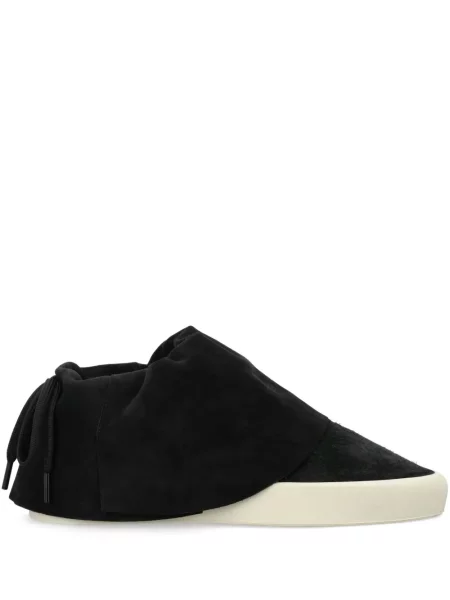 Sneakerși Fear Of God din piele de căprioară negru