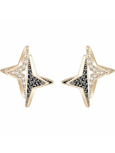 Kolczyki Swarovski żółte